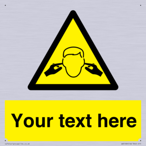 Custom Noise Hazard Sign